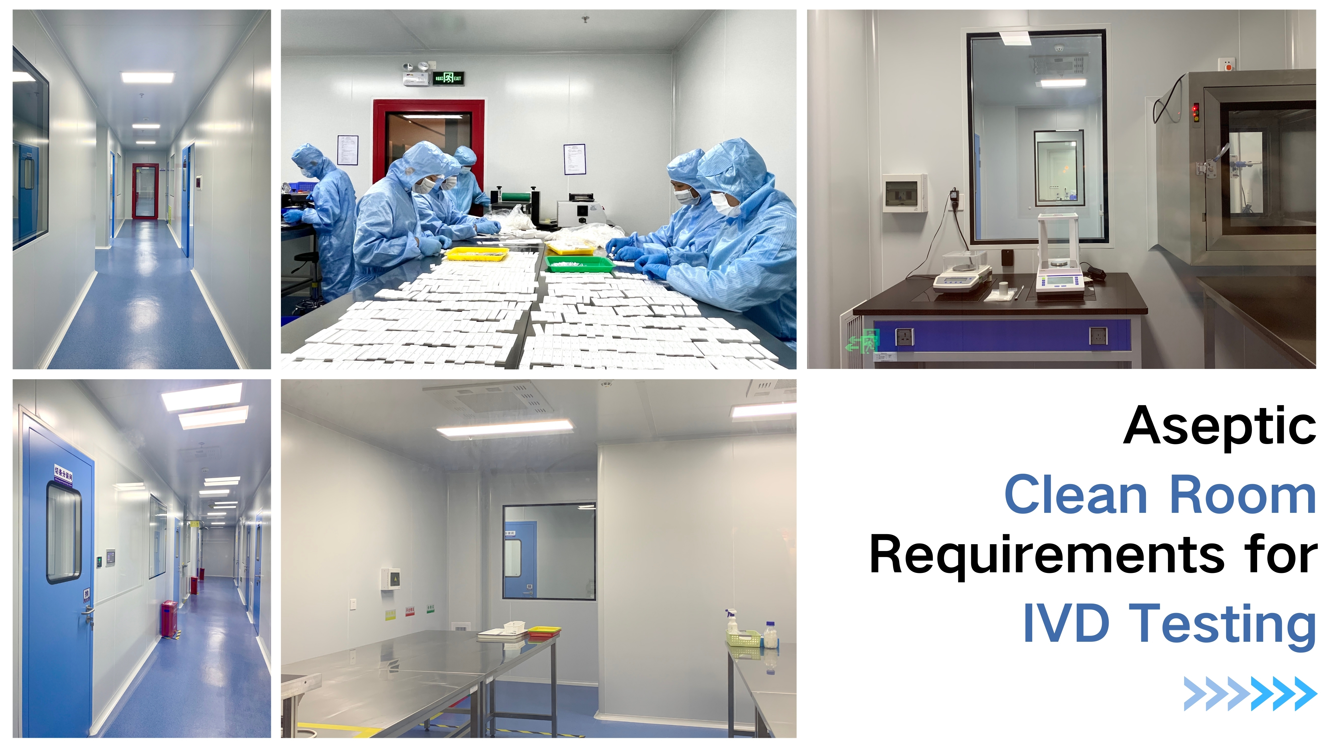 Aseptic Clean Room Requirements for IVD Testing