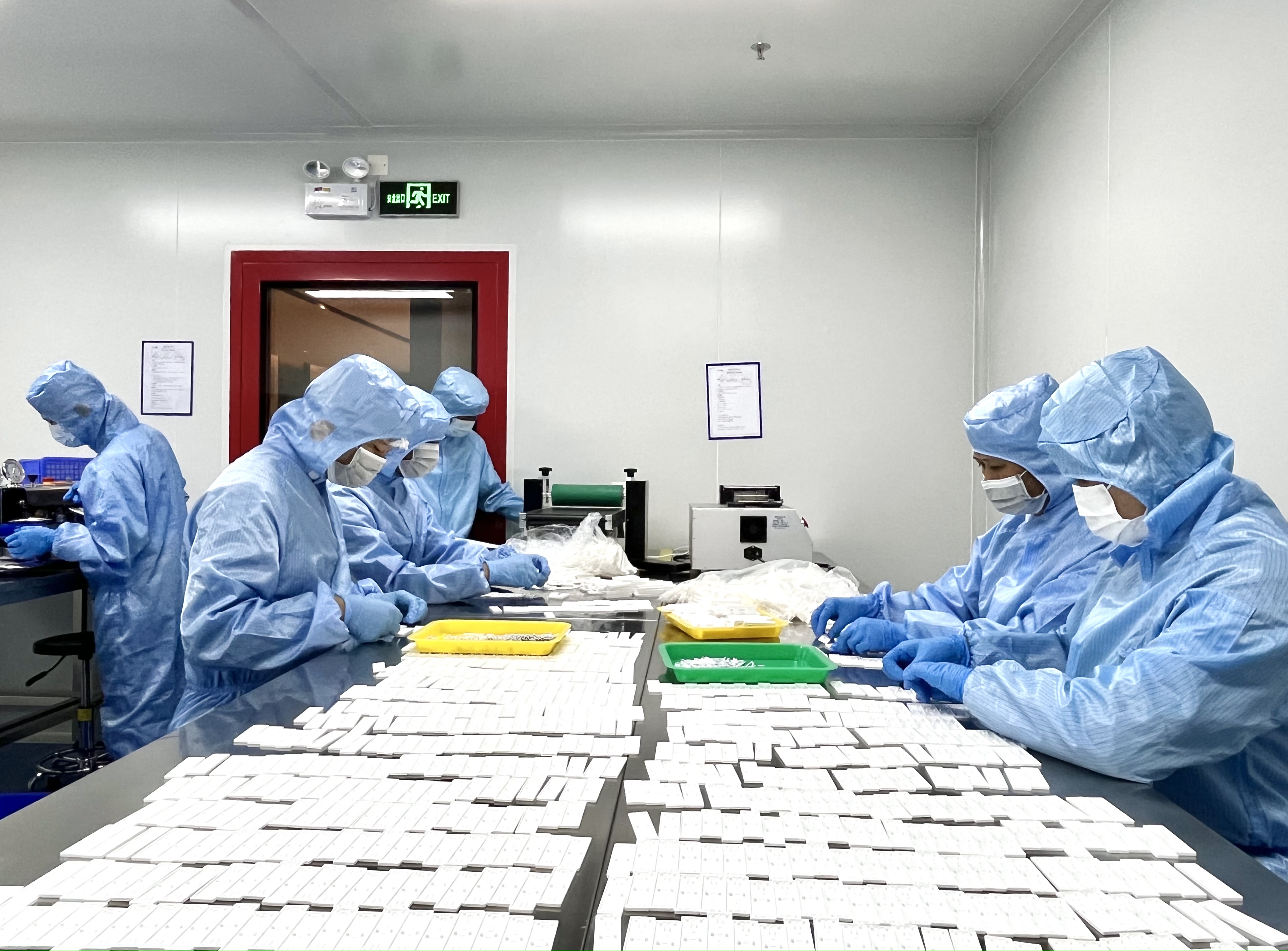 Cleanroom production
